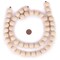 The Bead Chest Natural 18mm Wooden Beads in Cream for Jewelry Making – Round Loose Wood Spacer Beads I Approximately 24 Beads